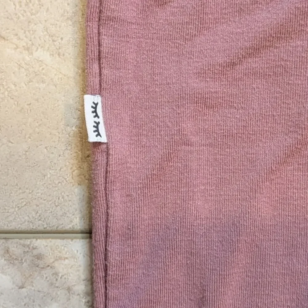 Little Sleepies Lunaluxe Pajamas Infant Sleeper 6-12 months Baby Girl Mauve